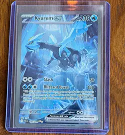 Kyurem ex 165/086 Sv: Black Bolt Special Illustration Rare Full Art Holo English - Image 1
