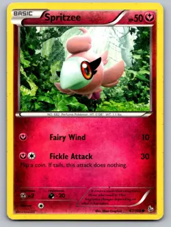 Spritzee 67/106 Common Flashfire Pokemon Lightly Played - Image 1