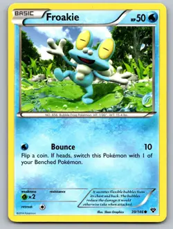 Froakie 39/146 Common XY Pokemon Lightly Played - Image 1