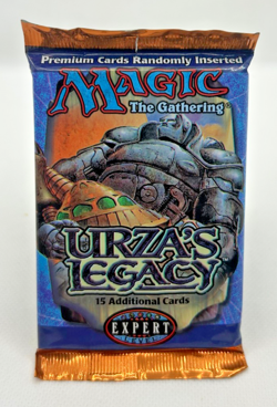 NEW / SEALED 1999 MTG Magic the Gathering Urza's Legacy Booster Pack 742818160216 - Image 1