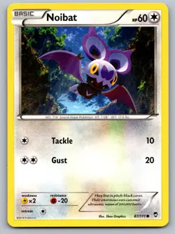 Noibat 87/111 Common Furious Fists Pokemon Lightly Played - Image 1