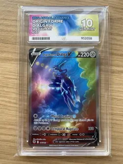 Origin Forme Dialga V - Astral Radiance 177/189 - Ace 10 Gem Mint -Pokemon TCG - Image 1