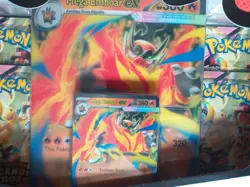 Pokemon TCG : MEGA EMBOAR ex BOX - NEW & SEALED - Image 3