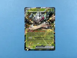 Pokemon TCG Durant EX 004/091 (Surging Sparks) Holo Double Rare *NM* - Image 1