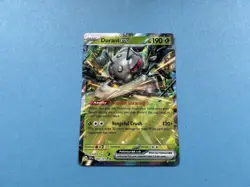 Pokemon TCG Durant EX 004/091 (Surging Sparks) Holo Double Rare *NM* - Image 2