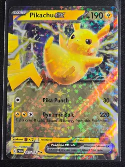 Pikachu ex 063/193 (Double Rare) Paldea Evolved Near Mint - Image 1