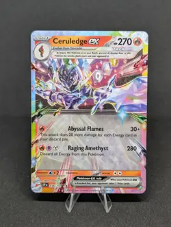 Pokemon TCG - Surging Sparks - Ceruledge ex - 36/191 - Image 1