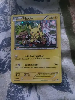 Pokemon Pikachu XY95 Black Star Promo Holo - Image 2
