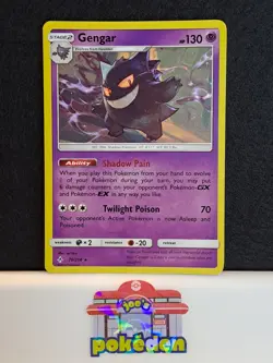 Gengar 70/214 Sm-Unbroken Bonds Non Holo Rare Pokemon TCG LP - Image 1