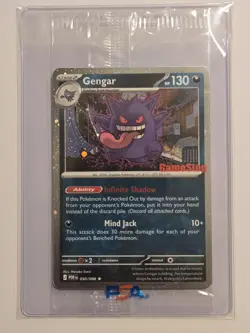 Pokemon Gengar GameStop Stamp Perfect Order Promo Holo 050 SEALED - Image 1