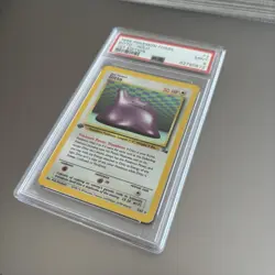 Ditto 1st Edition 1999 Pokemon Fossil 3/62 #3 PSA 9 Mint Holo WOTC - Image 2