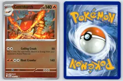 Centiskorch 030/132 Mega Evolution Uncommon Pokemon Reverse Holo LP - Image 1