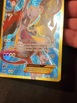 Pokemon Mewtwo EX 163/162 XY BREAKthrough Full Art Secret Rare LP/NM Card - Image 5