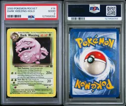 Graded PSA 2 2000 Pokemon Rocket - Dark Weezing - Holo Pop 18 - Image 3