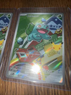Pokemon First Partner Illustration Bulbasaur (37) Lot Of 2 - Image 3