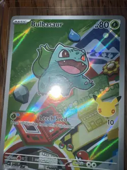 Pokemon First Partner Illustration Bulbasaur (37) Lot Of 2 - Image 5