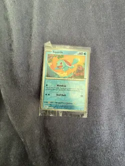 Pokemon Center Squirtle Promo Card 007/165 - Image 1