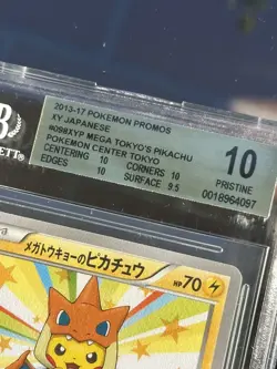 Pokemon Pikachu Mega Tokyo’s BGS 10 Charizard Poncho 098/XY-P psa black label - Image 2