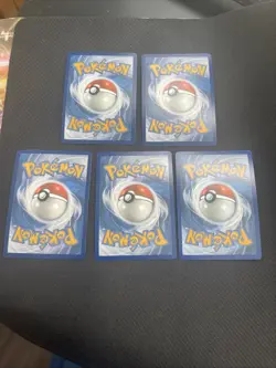 Pokemon Card Shiny Holo Lot 5x SV: Paldean Fates Shiny Rare Xatu Abomasnow Etc.. - Image 2