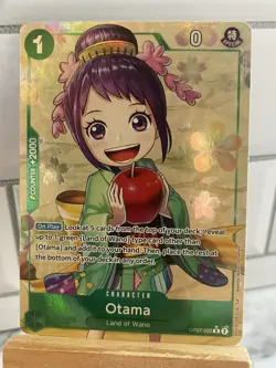 One Piece Card Game Otama OP07-022 R Alternate Art 500 Years In The Future M/NM - Image 1