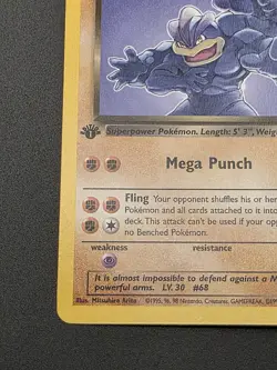 Dark Machamp 27/82 1st Edition Team Rocket Non-Holo Rare Pokemon Card - Image 5