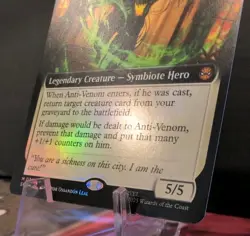 Anti-Venom, Horrifying Healer (Extended Art FOIL) Marvel's Spider-Man (SPM) MTG - Image 5