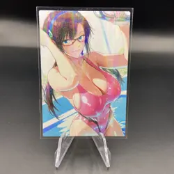 Mari Makinami Holographic Anime Collectible Trading Card - Image 1