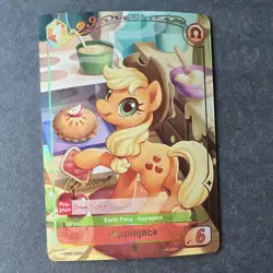 Kayou My little Pony TCG Card MLP *BP01-GR04 Applejack NM Signature English - Image 1