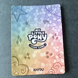 Kayou My little Pony TCG Card MLP *BP01-GR04 Applejack NM Signature English - Image 2