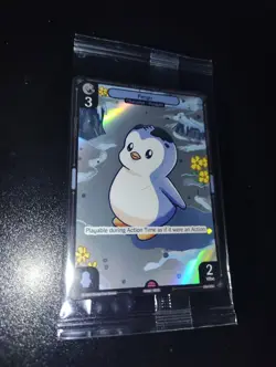 Vibes TCG Birb & Pengu Promo Card - Pengu Holo Foil 10/25 - Pudgy Penguins - Image 1