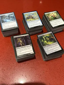 MAGIC THE GATHERING CARDS COLLECTION BUNDLE 600plus CARDS JOBLOT - Image 1