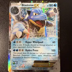 Blastoise EX 17/83 XY Generations Holo Near Mint Pokemon Card TCG - Image 1