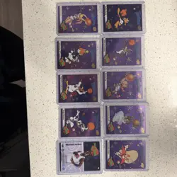 2026 UD Space Jam 30th Anniversary COSMOS PURPLE Complete Set Michael Jordan SP - Image 2