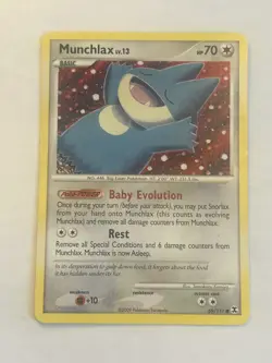 Pokemon Munchlax 69/111 Rising Rivals - MP - Image 1