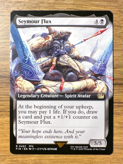 Magic MTG Final Fantasy Seymour Flux #452 *NON-FOIL* Extended Art Rare - Image 1