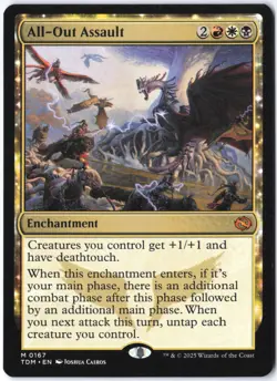 All-Out Assault M Tarkir: Dragonstorm 167 LP - Image 1