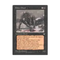 WOTC MtG Ice Age Ashen Ghoul (U) EX - Image 1