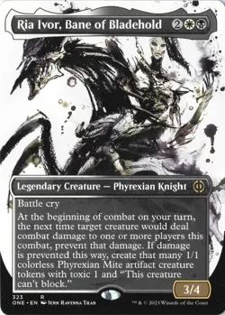 Ria Ivor, Bane of Bladehold (Showcase) R Phyrexia: All Will Be One 323 LP - Image 1