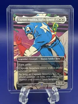 Captain America, Super-Soldier (Borderless) (0316) Marvel Super Heroes Regular - Image 1