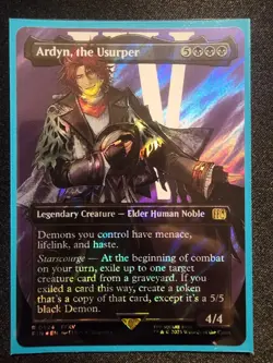 Ardyn, the Usurper (Borderless) (Surge Foil) (0524) Final Fantasy Foil mtg ff - Image 1