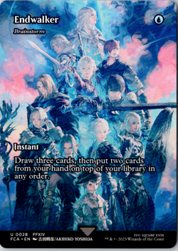 Endwalker - Brainstorm (Showcase) U FINAL FANTASY: Through the Ages 28 NM - Image 1