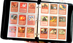 Magic the Gathering Vintage Old School Mix Collection - BINDER (storage find) - Image 1