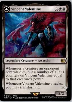 Vincent Valentine R FINAL FANTASY 125 NM - Image 1