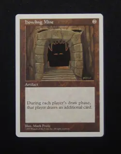 MTG HOWLING MINE Artifact Fifth Edition - Image 1