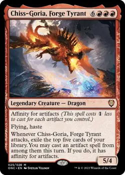 Chiss-Goria, Forge Tyrant M Commander: Phyrexia: All Will Be One 25 NM - Image 1