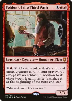 Feldon of the Third Path M Foil Commander Anthology Volume II 6 NM - Image 1