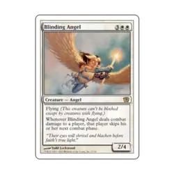 WOTC MtG 9th Ed Blinding Angel (R) NM - Image 1