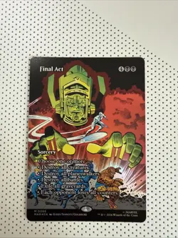 Magic The Gathering:Marvel Super Heroes-Final Act #0066 Borderless Mythic Foil - Image 1