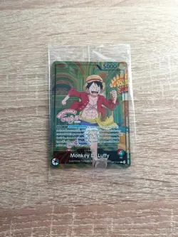 One Piece TCG – Monkey D. Luffy OP13-001 – Musee Grevin Paris Exclusive - Image 1