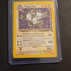 Wizards of the Coast Fossil Magneton 11/62 Holo Rare Unlimited English - Image 1